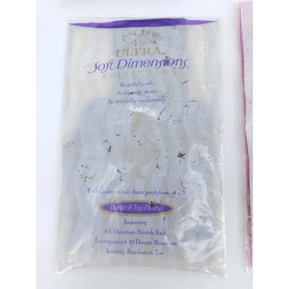 Vtg Silkies Pantyhose Lot 6 of NOS Sealed Ultra Control Top Soft Deadstock